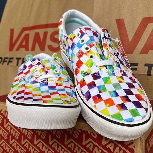 Vans Comfycush Era The-Dye Checkerboard sneakers Men’s - Picture 8 of 16